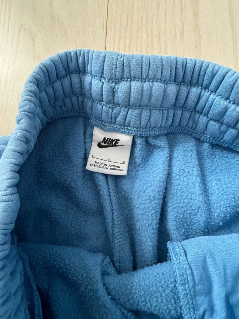 Nike Kids Boy's Sweatpants Blue 10/12 ( L )